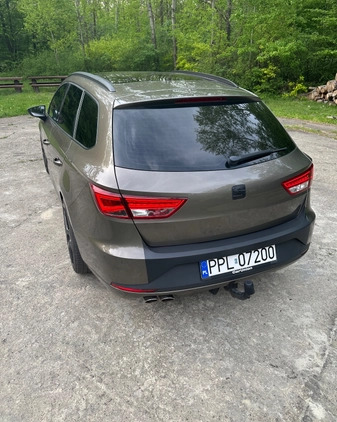 Seat Leon cena 55900 przebieg: 175000, rok produkcji 2015 z Pleszew małe 352
